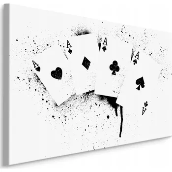 Obraz Obraz na zeď ABSTRAKCE Esa Černo-Bílý 30x20