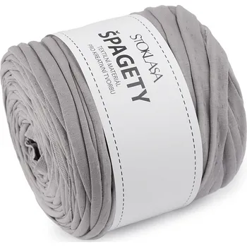 Příze Špagety / příze 550 g, střední, 21 šedá různé odstíny
