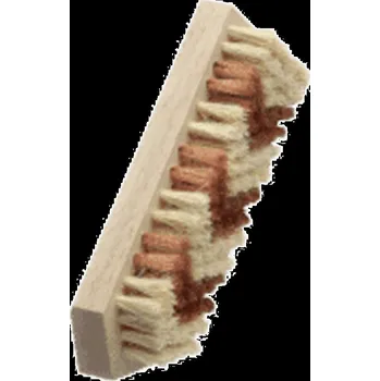 Drátěný kartáč Lessmann 144121 | Mořící a roztírací kartáč 180x60x170x20/7, bronzový drát 0,15/fíber biely