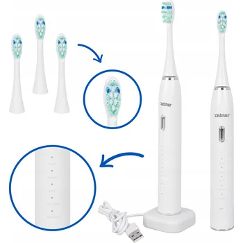 Péče o chrup Elektrický zubní kartáček Zelmer ZTB6010W