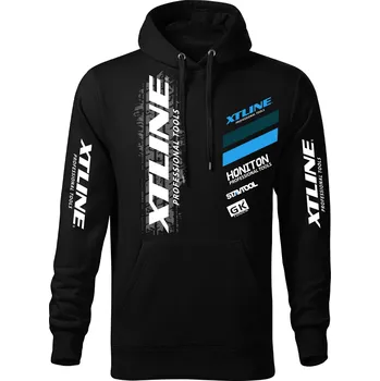 Dámská mikina XTLINE Dámská mikina XTLINE bez zipu černá | velikost L