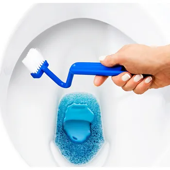 WC štětka 3Pagen Kartáček na čištění WC modrá 21 x 8 x 3,8 cm