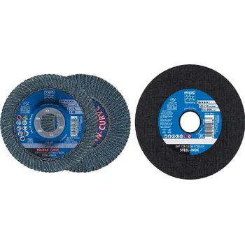 Řezný kotouč Řezné a lamelové brusné kotouče SGP CURVE - Pferd 125 SG STEELOX [PFR Z40 L / EHT 1,0] (PF4007220654903)