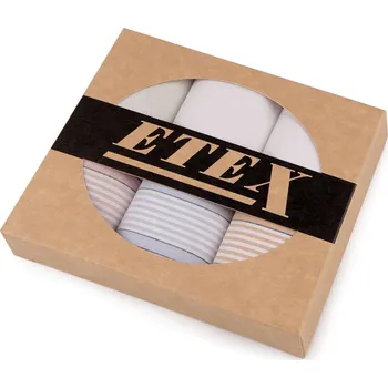 Kosmetická sada Dámský kapesník / dárková kazeta, velké, 1 mix světlý