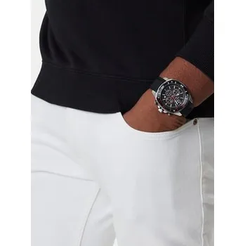 Hodinky Hodinky Nautica Sporty Chronograph NAPBSS501 Stříbrná OS