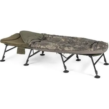 Nash Lehátko Se Spacákem Indulgence HD40 Sleep System 8 Legs Camo