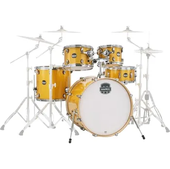 Hudební nástroj Mapex MA529SFYD Mars Birch Sunflower Sparkle Akustická bicí sada (Jako nové)