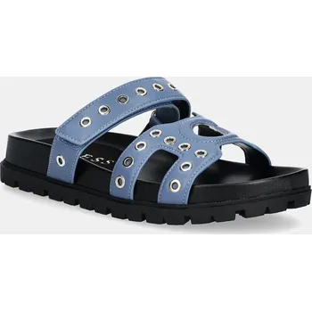 Dámské pantofle Pantofle Guess FASHIE FLPFAS.ELE03.BLUE modrá 55X, EUR 39