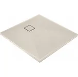 Deante Čtvercová sprchová vanička Correo 90x90 cm, granit, béžová - KQR 541B