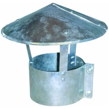 Komín Stříška komínová 120 mm pozink