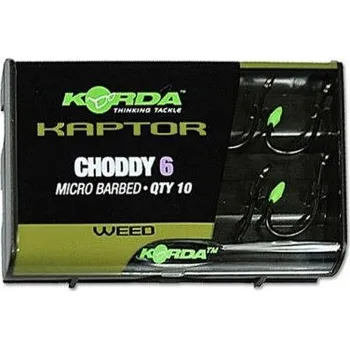 Rybářský háček Korda Kaptor Choddy B vel. 4 Weed bez protihrotu