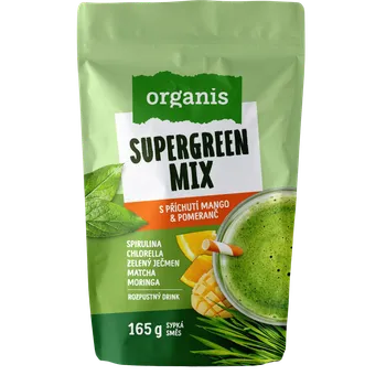 Čaj Organis Supergreen Mix mango & pomeranč 165 g