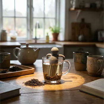 Konvice na čaj Nerezový čajový infuzor TADAR SILICO