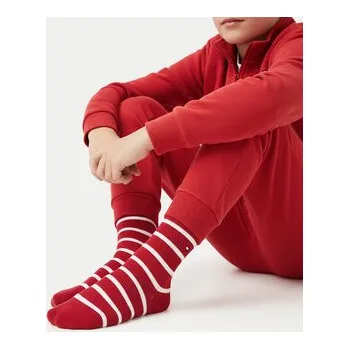 Pánské oblečení Dlouhé ponožky Tommy Hilfiger 701229939 Růžová 31_34