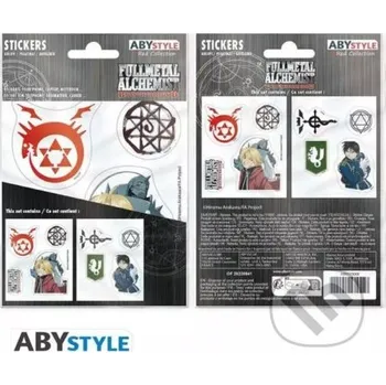Doplněk ke knize Fullmetal Alchemist samolepky - 2 aršíky - ABYstyle ABYstyle