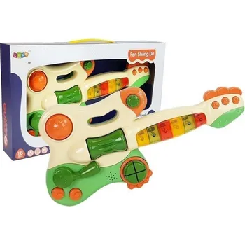 Hudební nástroj pro děti Interaktivní Kytara Pianko Pro Děti Zvuk Vánoce