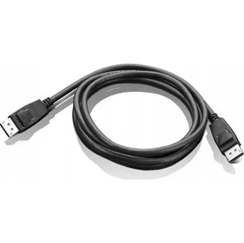 Video kabel Lenovo DisplayPort kabel 1,8 m Černý
