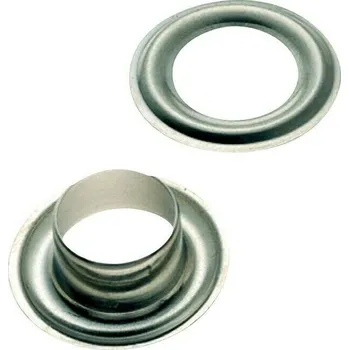 Věšák Stabilit Plachtové očko, ø 10 mm, mosaz, 15 ks&nbsp;520054