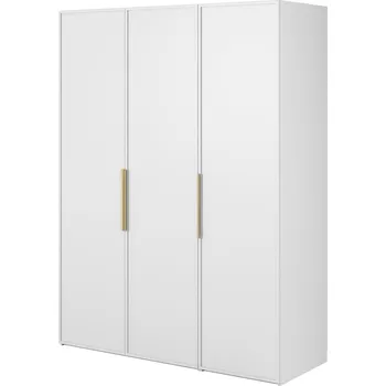 Šatní skříň Skříň Selsey Frame 150 x 200 x 57 cm bílá