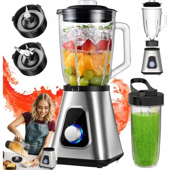 Stolní mixér Anthter CW27 1000 W stříbrný/šedý