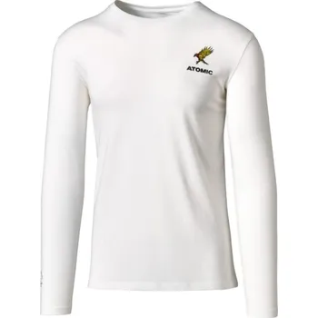 Pánské tričko triko unisex dlouhé ATOMIC BENT CHETLER bílé