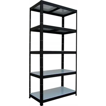 Dílenský regál Kovový regál RMSU 5P Metalkas 400 kg 180x90x45 cm, 5 polic, do dílny