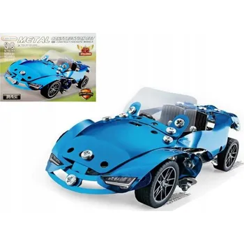 ostatní stavebnice KOVOVÉ STAVEBNÍ STAVEBNICE PRO ŠROUBOVÁNÍ SPORTOVNÍHO AUTA 206 dílů