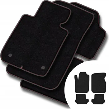 autokoberec Velurové autokoberce bez zápachu, včetně upevnění Motos