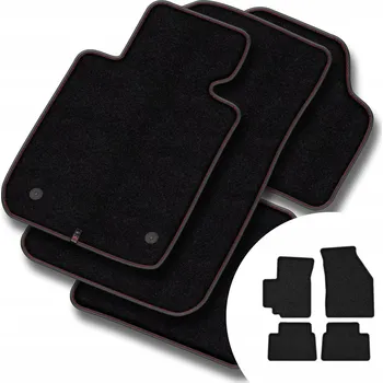 autokoberec Velurové autokoberce Motos 4 ks