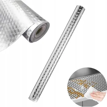 Potravinová fólie SADA SAMOLEPICÍ VODOTĚSNÁ FÓLIE STŘÍBRNÁ