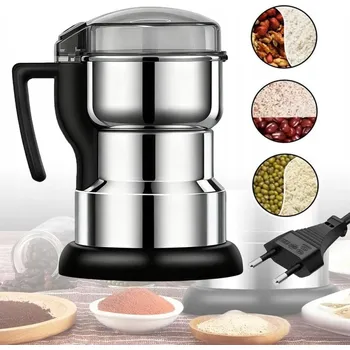 Kuchyňský mlýnek VÝKONNÝ ELEKTRICKÝ MLÝNEK NA KÁVU OŘECHY AUTOMATICKÝ UNIVERZÁLNÍ