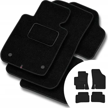 autokoberec Velurové autokoberce Motos 4 ks