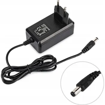 Síťový Adaptér Nabíječka 24V AC/DC Černý Univerzální