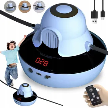 Bezpečnostní kamera Švihadlo nylonové modré s regulací rychlosti a LED počítadlem