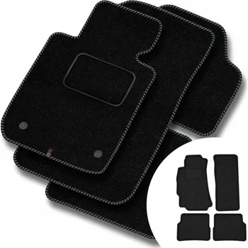 autokoberec Velurové autokoberce Motos 4 ks