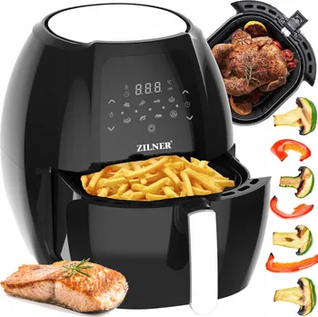 fritéza Horkovzdušná fritéza Zilner 7,7 l, 1800 W, 7 programů