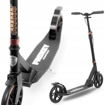 Koloběžka Koloběžka Frenzy Dual Brake V4 205 mm černá 2 kolečka