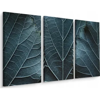 Obraz Obraz Tryptych LISTY Makro Měřítko 3D Efekt 180x120