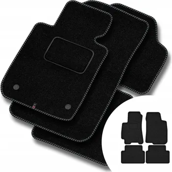 autokoberec Velurové autokoberce Motos 4 ks