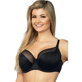 Podprsenka Lupoline Černá Měkká Podprsenka Bez Kostic, 85F i510_37466562100