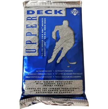 Sběratelská karetní hra 1994-95 Upper Deck Series 2 Hockey Canadian Hobby Balíček