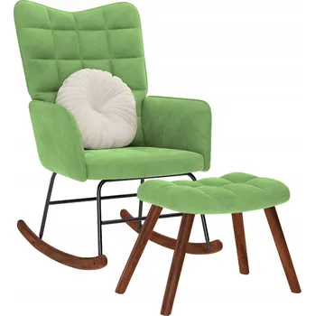 Křeslo Houpací křeslo VidaXL zelené