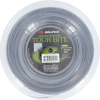 Tenis Tenisový výplet Solinco Tour Bite (200 m) Šedý (1.35 mm)