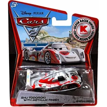 Shu Todoroki with Metallic Finish (Silver Racer) - Cars 2 (Auta 2)