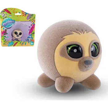 plyšák Zvířátko Flockies Lenochod Steven fliška 4cm v sáčku