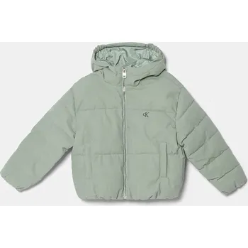 Chlapecká bunda Dětská bunda Calvin Klein Jeans IG0IG02687.9BYH. zelená 70X, vel. 176