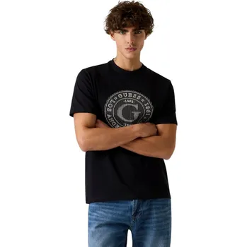 Pánská móda GUESS CN SS BIG G LOGO TEE M5BI15K8FQ4 JBLK L Velikost: M