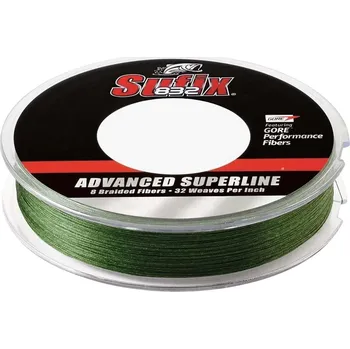 Sufix šňůra 832 Braid 120m/0,15mm 20lb Low Vis Green