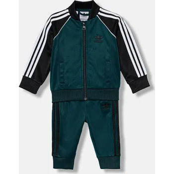 Kojenecká tepláková souprava adidas Originals 2-pack JY0013 zelená 79X, vel. 68