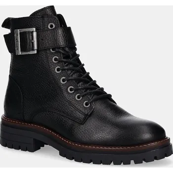 Dámská obuv Kožené kotníkové boty Barbour Heidi LFO0637BK51 černá 99X, EUR 40